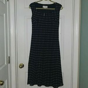 Casual Corner Annex polka dot dress Sz 8 NWT